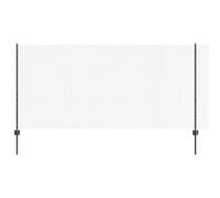Fence with Post Segment Outdoor Barrier Garden Terrace Divider Boundary vidaXL