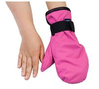 Outdoor Wheelchair Gloves Water Resistant Fleece Mittens for Special Needs or Disabilities (Extra Small, Pink)