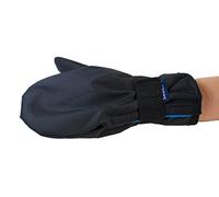 Outdoor Wheelchair Gloves Water Resistant Fleece Mittens for Special Needs or Disabilities (Large, Black)