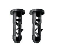 Outdoor Wheelie Bin Lid Hinge Pins Set for Residential Recycling Caddy and Commercial Garbage Collector Snap-On Rotating Axle Plug Fastener for Curbside Waste Bin Rollout Disposal Container (2pcs)