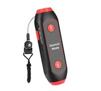 Outdoor Whistle, Referee Whistle - Electronic Security Camping Whistle | 120-150dB Electronic Whistles Hiking Accessories with LED Light for Training Hiking Football Sports Rescue