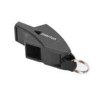 Outdoor Whistle Survival Whistle with 2 Finger Clips for Camping Backpacking Whistle (Black)