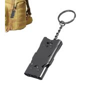 Outdoor Whistle - Triple Stainless Steel Whistle High Volume High Decibel Continuous Whistle | Emergency Whistle for Disaster Reduction in Mountaineering, Outdoor Activities and