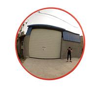 Outdoor Wide-Angle Convex Safety Mirror for Traffic & Garage - Anti-Theft Clear Lens for Driveway & Indoor Use 30Cm & 45Cm Options Available
