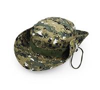 Outdoor Wide Brim Sun Protect Hat, Classic US Combat Army Style Bush Jungle Sun Cap for Fishing Hunting Camping 13