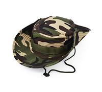 Outdoor Wide Brim Sun Protect Hat, Classic US Combat Army Style Bush Jungle Sun Cap for Fishing Hunting Camping 22