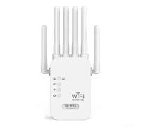 Outdoor WiFi Repeater, 1200M WiFi Repeater, With 6 Antenna Network Extender For Smartphones, Laptops, Smart TVs(UK standard)