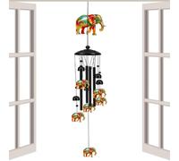 Outdoor Wind Chime 92 cm Painted Sound Art Objects Wind Chime Set