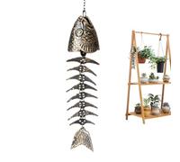 Outdoor Wind Chimes,Soothing And Calming Melody Bubbles - Cast Iron Wind Chimes For The Garden And Patio Decoration | For Balcony Backyard Terrace Home Indoors Window Women And