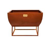 Ivyline 35cm Outdoor Windermere Firebowl - Rust Iron