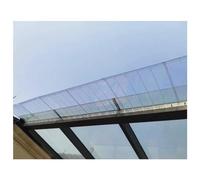 Outdoor Window Door Canopy Awning Rain and Snow Protection Polycarbonate Roofing Back Door Porch Patio Shelter 40x280cm