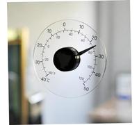 Outdoor Window Thermometer, Stick On Window Thermometer Waterproof Greenhouse Thermometer Wall Thermometer Without Battery for Door Window Glass