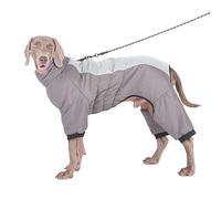 Outdoor Windproof Waterproof Lightweight Dog Jacket Autumn And Winter Thick Warm Soft And Comfortable Dog Coat Vest Zipper Dog Jacket Clothing Suitable For Small Medium Large Dogs,D,2XL
