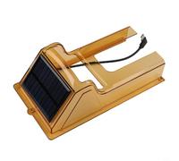 Outdoor Wireless Doorbell with Solar Charging Cover, Waterproof Protection, For Night Vision, and Two Way Intercom for Real Time Visitor Interaction (Doorbell cover)