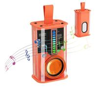 Outdoor Wireless Speaker,Outdoor Portable Speaker,Full Frequency Loud Stereo Speaker with 500mAh Battery | Color Changing Speaker for Bedrooms, Picnics en l