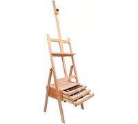 Outdoor Wooden Easel for Artists - Adjustable Studio Easel with Drawer & Sketch Tray for Students & Adults - Ideal for Painting, Sketching & Craft Projects