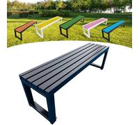 Outdoor Wooden Garden Bench 150x40x45cm Slish & Eco Friendly Seating with Corros & Rust Protect for Garden Veranda Terrace & Design