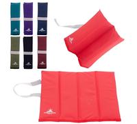 Outdoor World Folding Sit Mat - Thermally Insulated Waterproof Portable Seat Pad - Lightweight Padded Camping, Hiking, Festival & Outdoor Cushion - Compact Foldable Design, Easy Clean (Red)