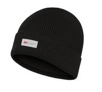 Outdoor World Thinsulate Thermal Beanie - Warm Winter Hat for Men & Women - Insulated Knit Cap for Hiking, Skiing, Fishing & Cold Weather Outdoor Work (Black)