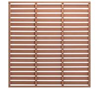 Outdoor WPC Black Garden Fence Panel 85x170 cm Decorative Wall Divider Privacy Screen for Yard Durable Outdoor Fencing Stylish Garden Partition