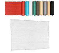 Outdoor1.2 x 2m Breathable & Waterproof Garden Balcony Protector Multi-Color Options for Balcony Terrace & Pool White UV Resistant