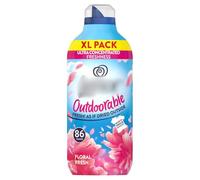 Outdoorable Fabric Conditioner 86W - Floral Fresh - Outdoorable Pink Blossom has a new and rosy scent characterised by apple blossom brightness, sweet melon and warm amber