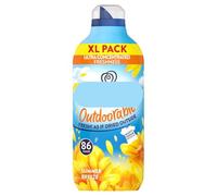 Outdoorable Fabric Conditioner 86W - Summer Breeze - Enjoy Freshness as if You’ve Dried Your Clothes Outside, Even When You Dry Inside - Full of Citrus Zing, Buttercup Brilliance and Ocean Sparkle