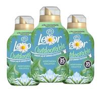 Outdoorable Fabric Conditioner - Northern Solstice Scent - 490ml Ultra Concentrated Bottles - 210 Washes - Outdoor Freshness Indoors - Anti-Fade, Anti-Stretch Fabric Care (Pack of 3)