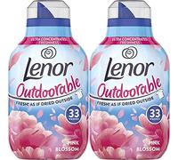 Outdoorable Ultra Concentrated Fabric Conditioner Pink Blossom, Twin Pack, 2 x 33 Washes, 2 x 462ml