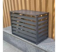 OutdoorAirConditionerCoverDecorativeProtectionforExternalUnitsMultiFunctionalPlantDisplayandStorageShelfIdealforGardensandPatios