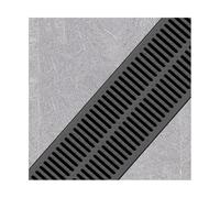 OutdoorDrain CoversPlastic Trench Grates VariousPack of 1 (200x500x40mm/7.8x19.6x1.57in) for Efficient Water Draina
