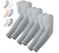 OutdoorEssentials UV Sun Protection Compression Arm Sleeves - Tattoo Cover Up - Cooling Athletic Sports Sleeve for Football