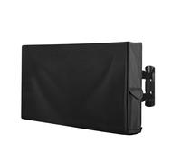 OutdoorLines Waterproof & Weatherproof Outdoor TV Cover - for 40-43 Inch Flat Screen TV, Dustproof & UV Resistant, Black, Size 39.5" L x 25" W x 5.5" H