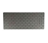 outdoorm 1pc Diamond Sharpener Polish Whetstone Sharpening Stone Plate Polishing Tool 1mm Thick (Honeycomb Shape 1000 mesh 150 * 63 * 1mm)