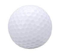 outdoorm 2 Layers Golf Floating Ball Float Water Range Outdoor Sports Golf Practice Training Balls (White)