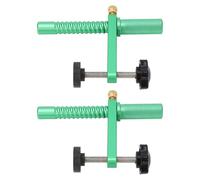 outdoorm 2Pcs Bench Dog Clamp 3/4in 19mm Quick Release Fast Acting Hold Down All Metal Woodworking Tools