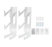 outdoorm 2pcs Controller Holder Gaming Accessories Suitable for Almost All Controllers Wall Mounted Acrylic Controller Stand for PS5