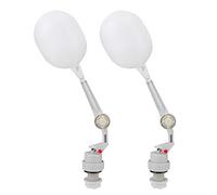 outdoorm 2Pcs Plastic Float Valve for Horse Cattle Auto Fill Feed Filler Trough Water Tank