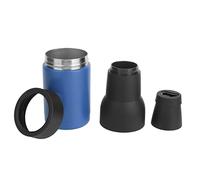 outdoorm Beer Bottle Insulators Vacuum Double Stainless Steel Beer Bottle Cooler with Nonslip Bottom Bottle Opener for 300 to 400ml Can (Blue)