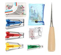 outdoorm Binding Tool Fabric Bias Tape Maker Quilting Presser Foot Sewing DIY (4 Specifications Hemming Set)