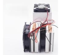 outdoorm DIY Thermoelectric Cooler Semiconductor Refrigeration Cooler 120W High Power Cooling Device Peltier Refrigeration Air Cooling System DIY Refrigerator Accessories Kit