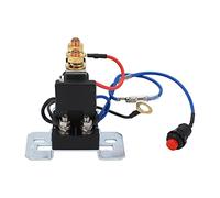 outdoorm Dual Battery Relay 500A Normally Open Strong Conductivity Dual Battery Isolator Car Protector (24V)