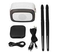 outdoorm Electric Air Drum Set with Drumsticks Pedals Colorful RGB Light Wireless Bluetooth USB Virtual Air Drum Set for Children Adults