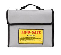 outdoorm Fireproof Flame Retardant Fiber Gray Bag Explosion Proof Protective Safety