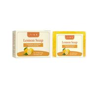 outdoorm OUHOE Lemon Soap Oil Control Soap for Face and Body Refreshing Cleansing Soap Lemon Scented Soap Bar