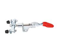 outdoorm Push Pull Action Clamp Double Adjustable Quick Release Clamp for Woodworking 45kg Holding Capacity 16.7mm Stroke