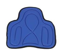 outdoorm Saddle Pad PU Leather Close Fit Shock Absorbing Thickened Breathable Western Saddle Pad for Equestrian Riding (Blue)