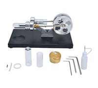 outdoorm Stirling Engine Model Aluminum Alloy Power Generator Model for Physical Experiment Laboratory Teaching Tool