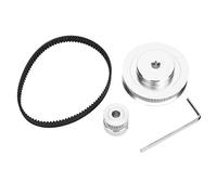 outdoorm Synchronous Wheel Step Timing Pulley Aluminum 20/60 Teeth 3D Printer Parts P36--6-BF