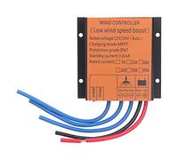 outdoorm Wind Turbine Controller Low Voltage MPPT Charge Regulator with LED Light 100W-400W 12V 24V (10A)